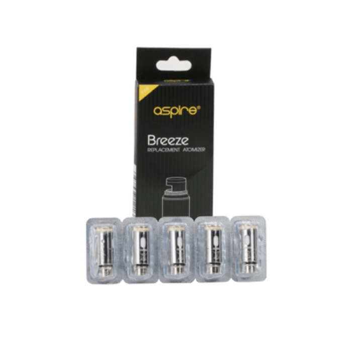 Breeze Replacement Coils by Aspire 5 Pcs Per Pack WW Vape